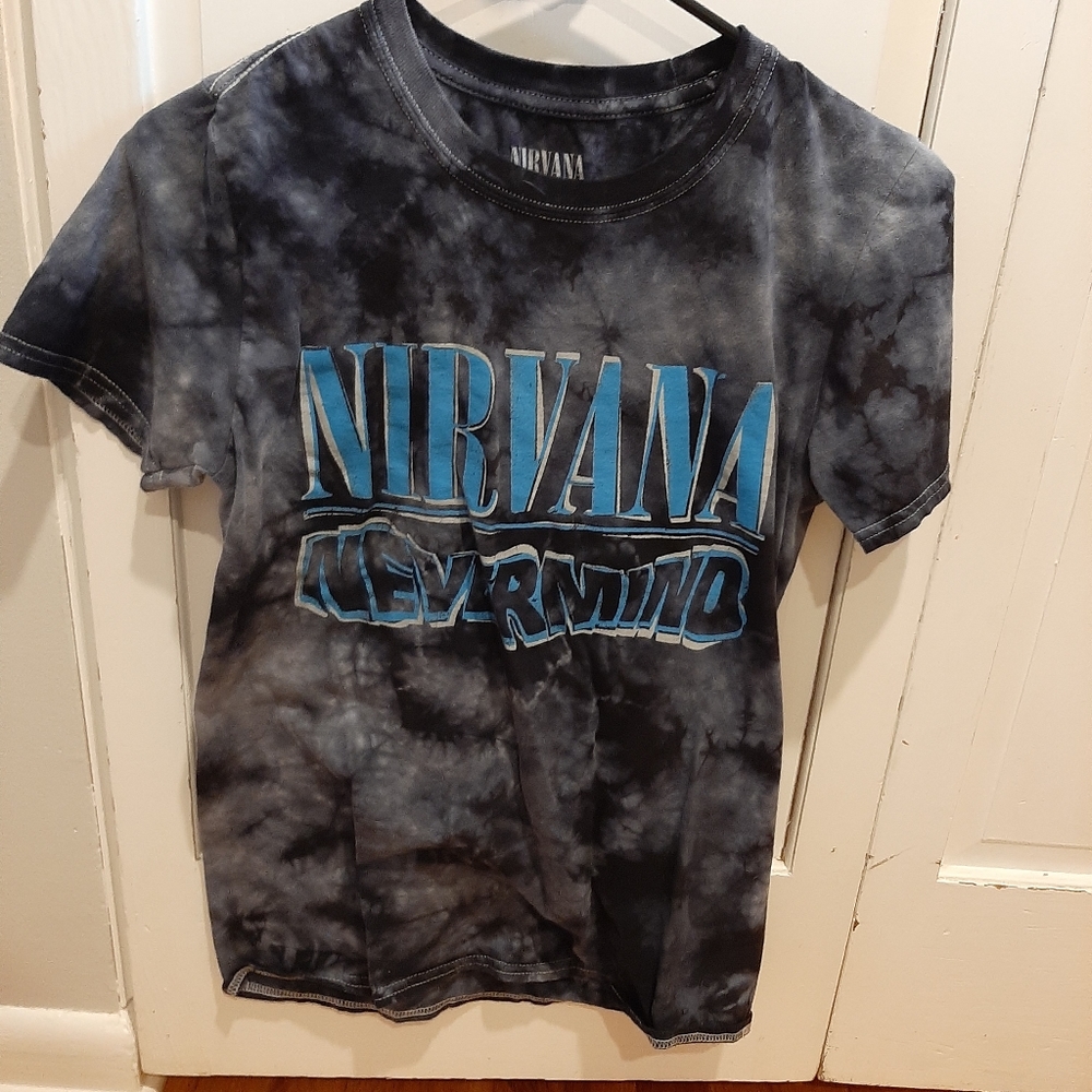 Nirvana Nevermind gray shirt